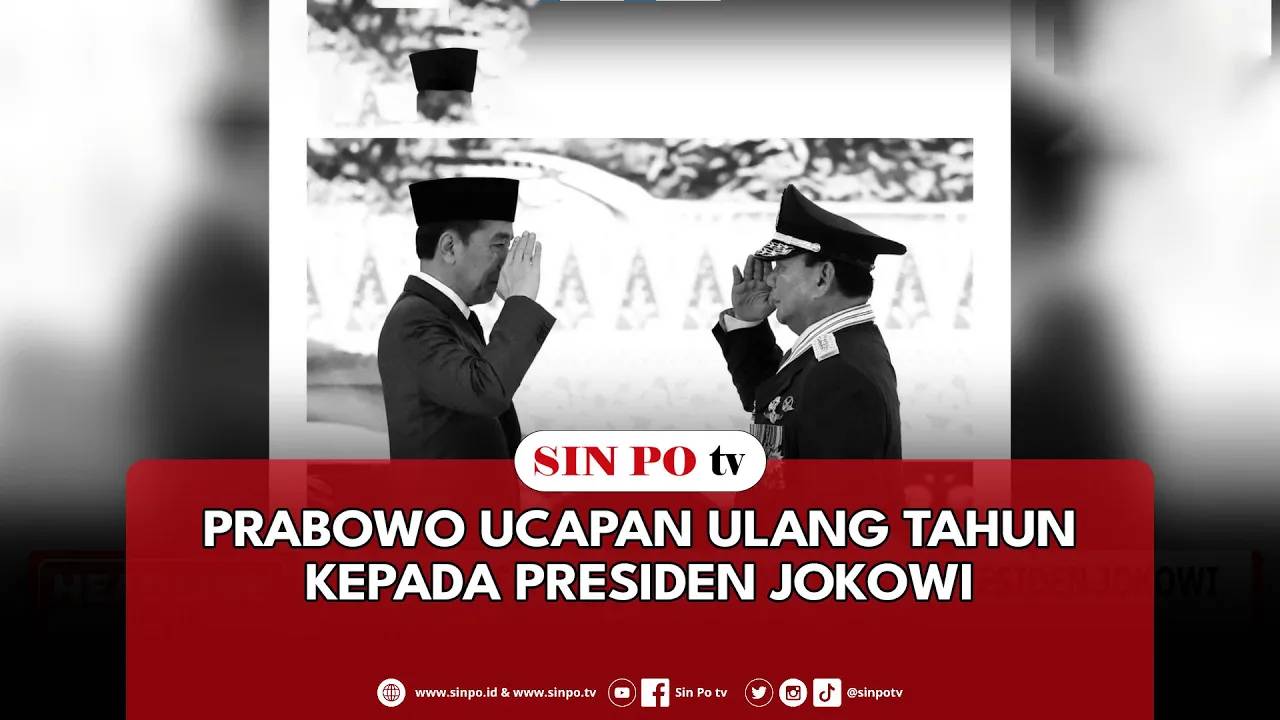 Prabowo Ucapan Ulang Tahun Kepada Presiden Jokowi