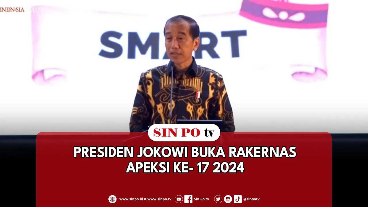 Presiden Jokowi Buka Rakernas APEKSI Ke-17 2024