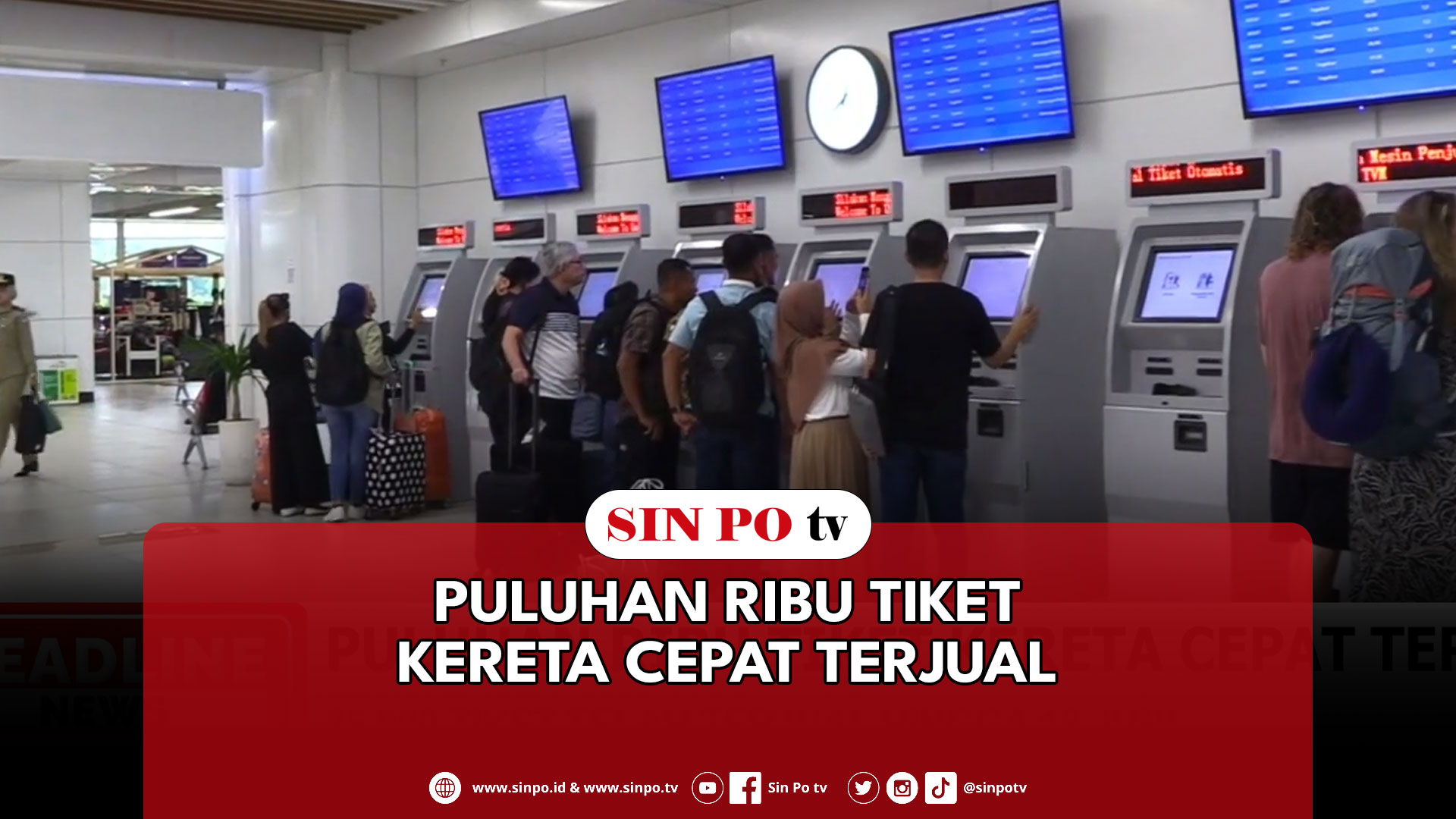 Puluhan Ribu Tiket Kereta Cepat Terjual