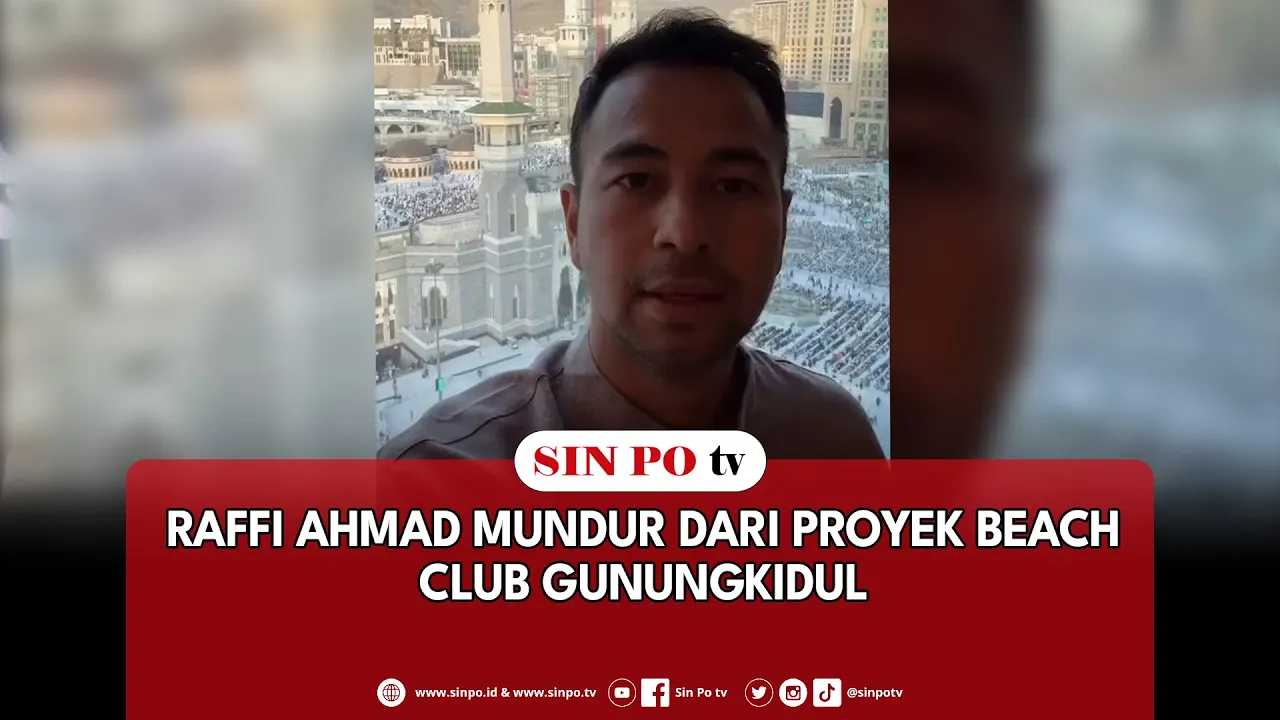 Raffi Ahmad Mundur Dari Proyek Beach Club Gunungkidul