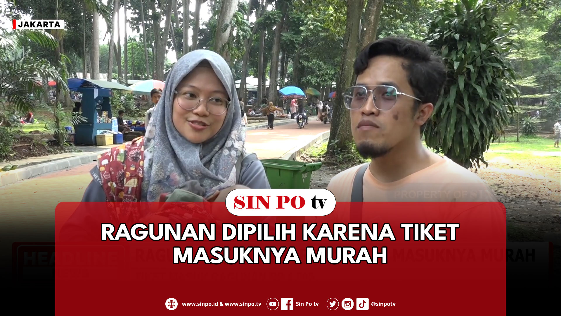 Ragunan Dipilih Karena Tiket Masuknya Murah