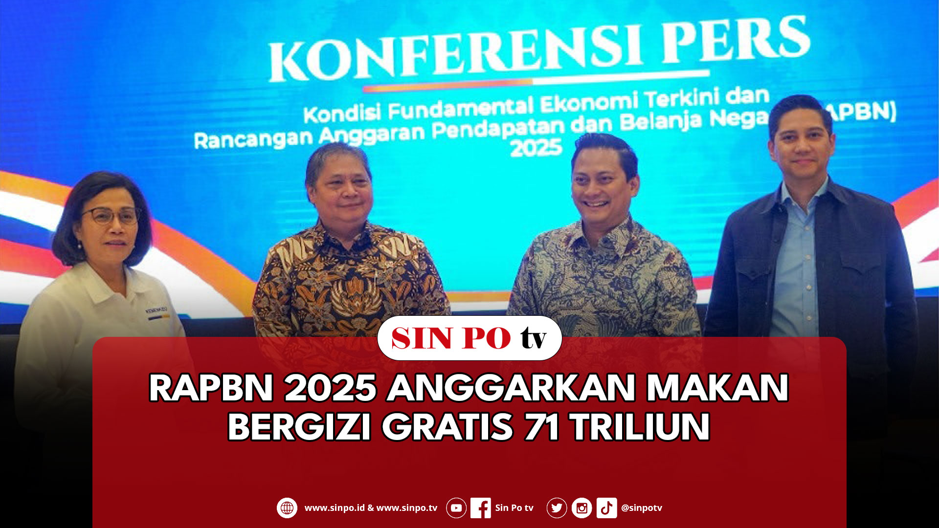 RAPBN 2025 Anggarkan Makan Bergizi Gratis Rp 71 Triliun