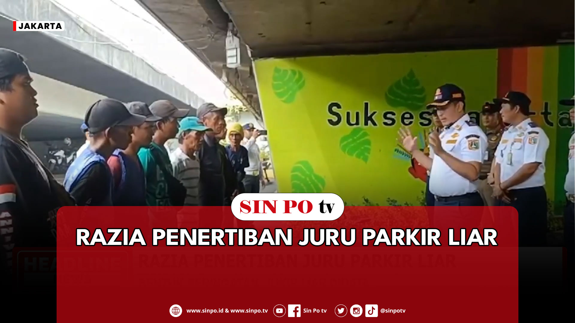 Razia Penertiban Juru Parkir Liar