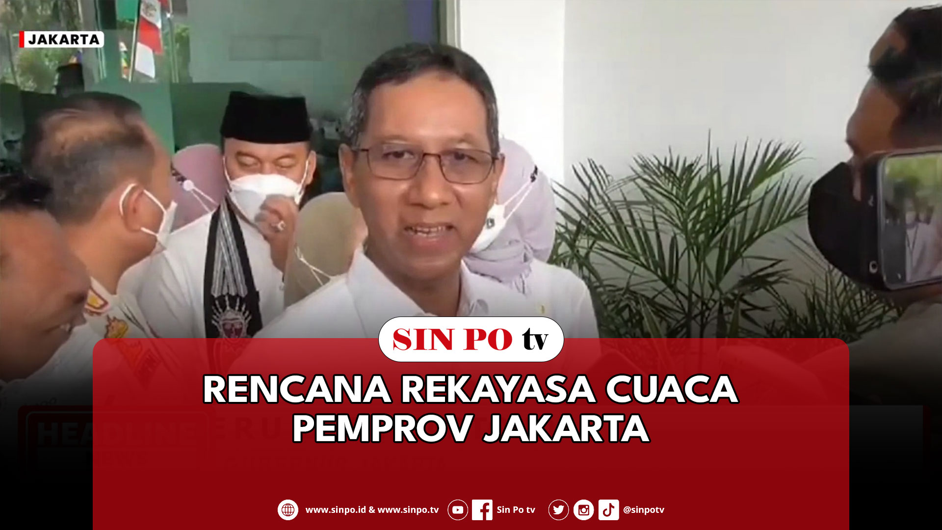 Rencana Rekayasa Cuaca Pemprov Jakarta
