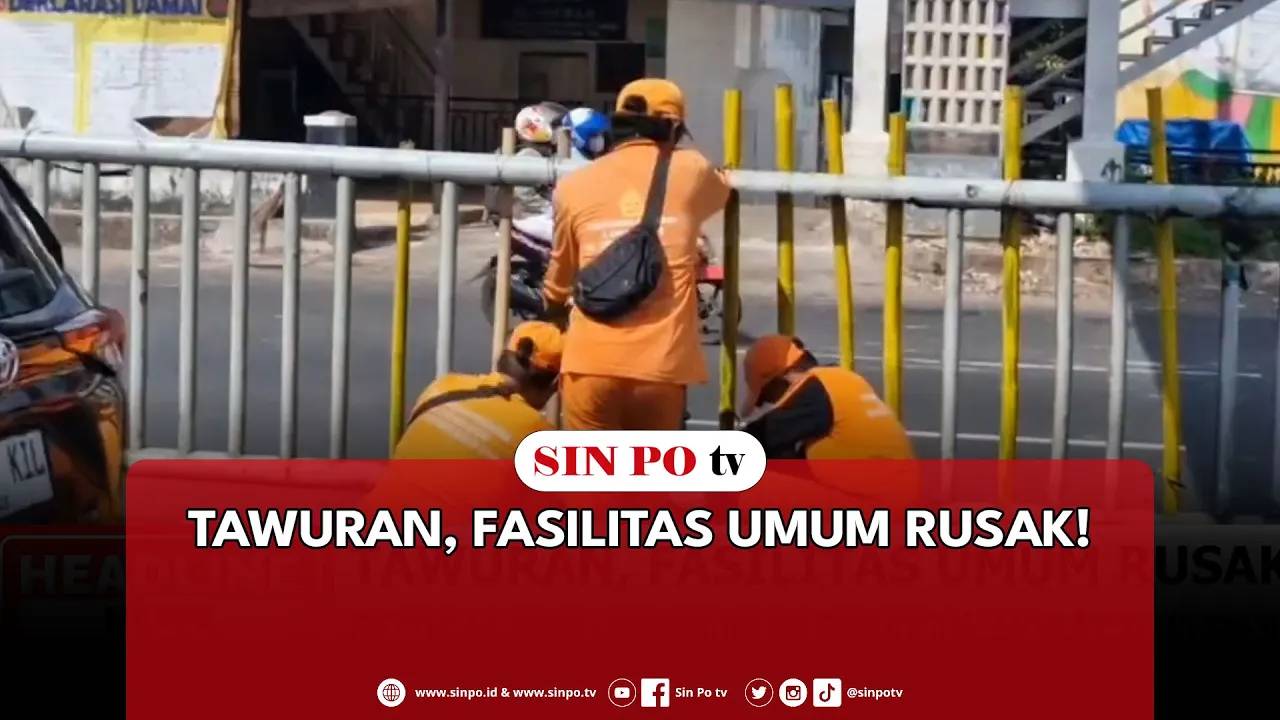 Tawuran, Fasilitas Umum Rusak!