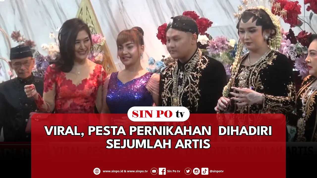 Viral, Pesta Pernikahan Dihadiri Sejumlah Artis