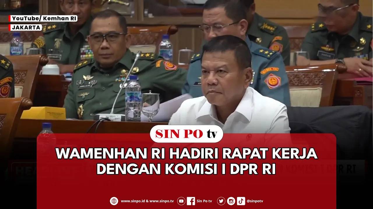 Wamenhan RI Hadiri Rapat Kerja Dengan Komisi I DPR RI