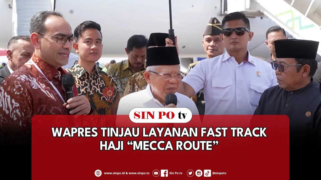 Wapres Tinjau Layanan Fast Track Haji “Mecca Route”