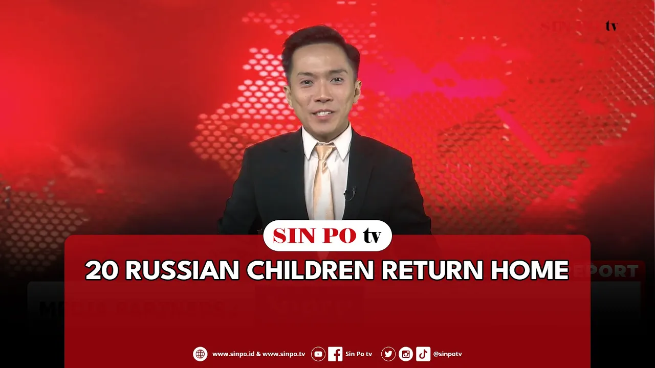 20 Russian Children Return Home | Sin Po International