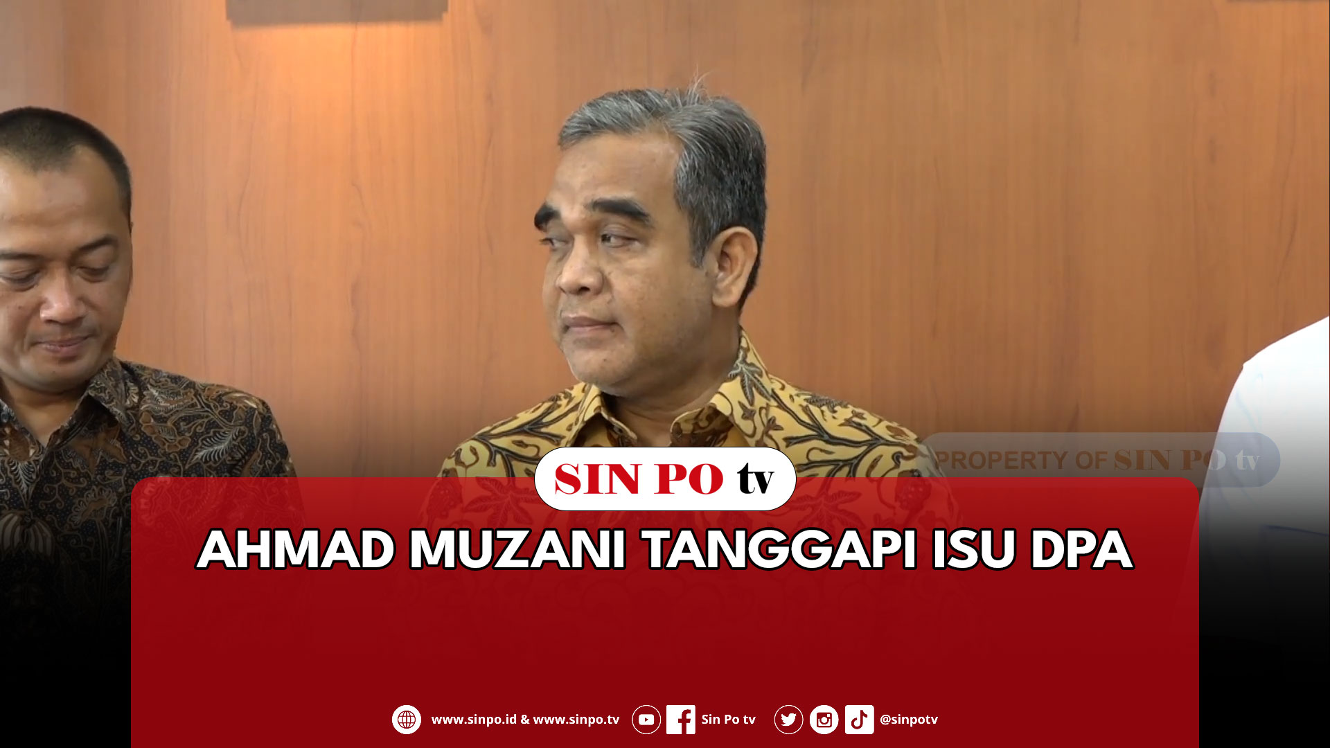 Ahmad Muzani Tanggapi Isu DPA