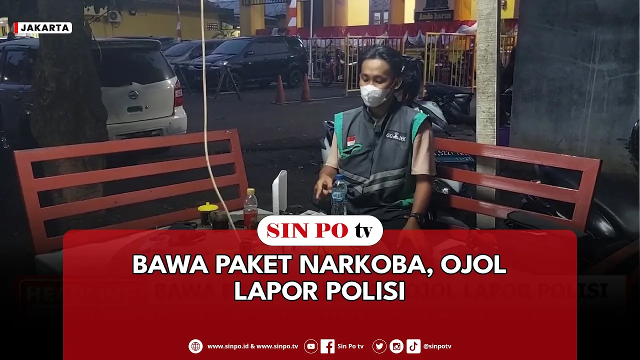 Bawa Paket Narkoba, Ojol Lapor Polisi