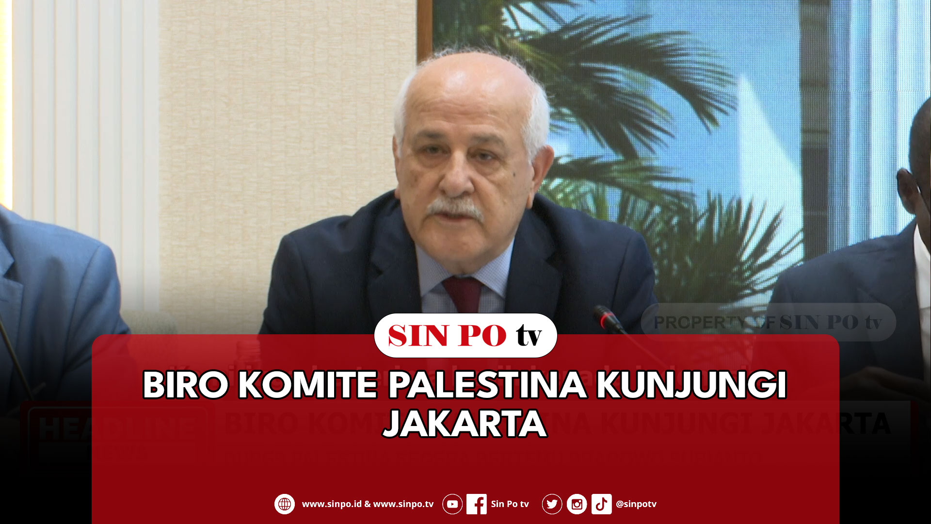 Biro Komite Palestina Kunjungi Jakarta