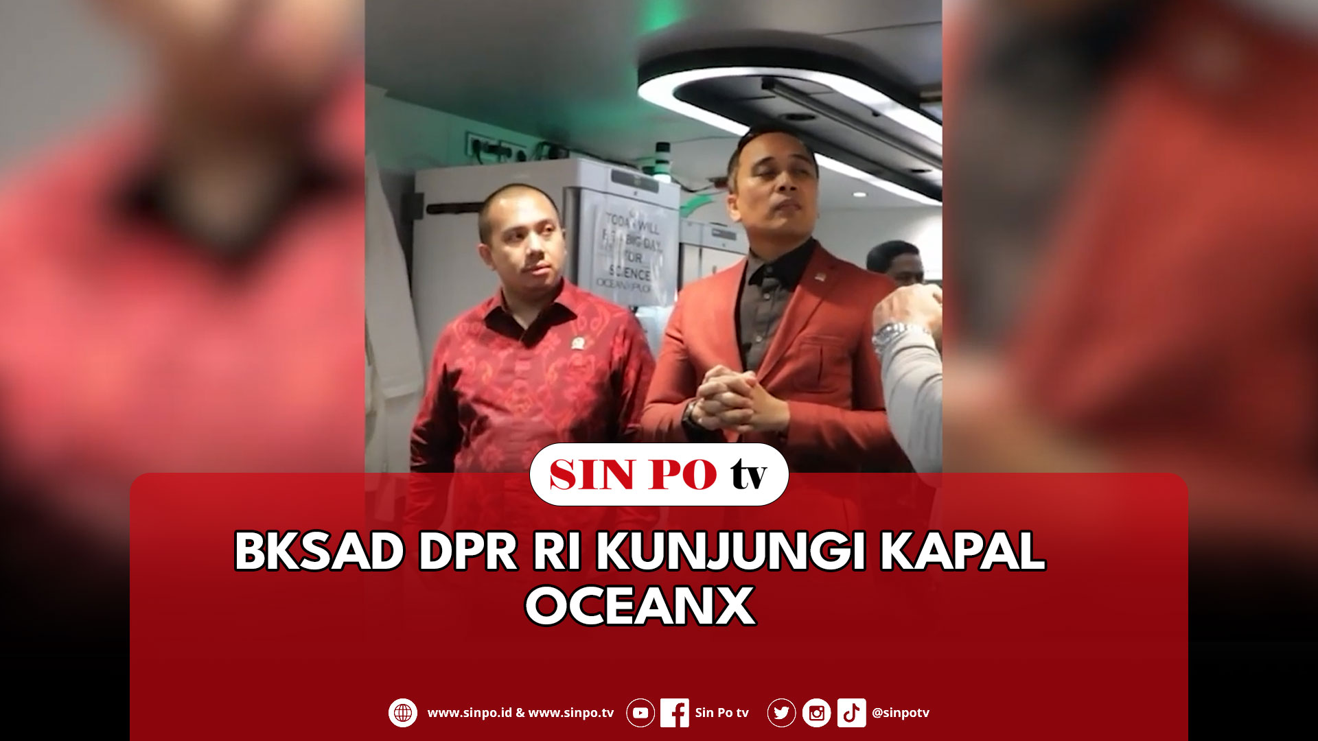 BKSAD DPR RI Kunjungi Kapal Oceanx