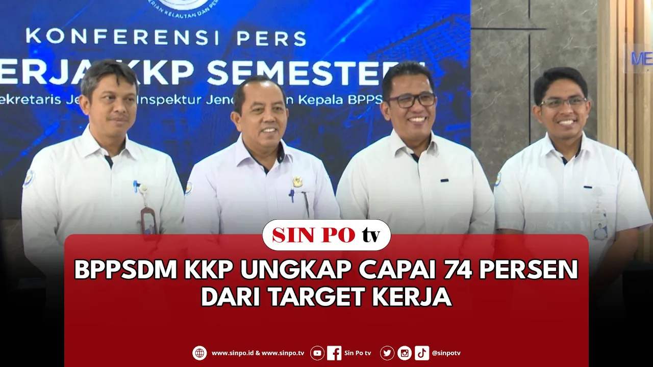 BPPSDM KKP Ungkap Capai 74 Persen Dari Target Kerja