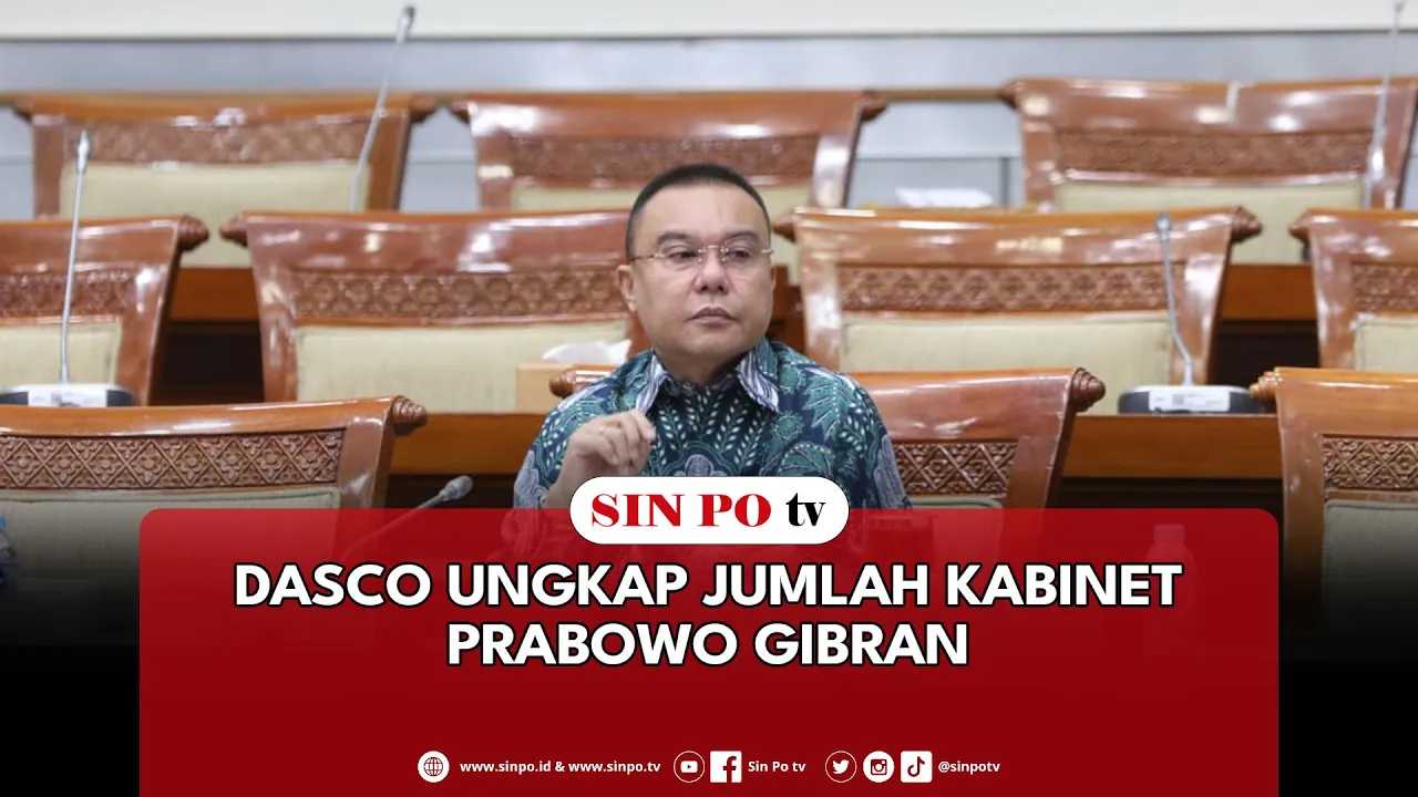 Dasco Ungkap Jumlah Kabinet Prabowo Gibran