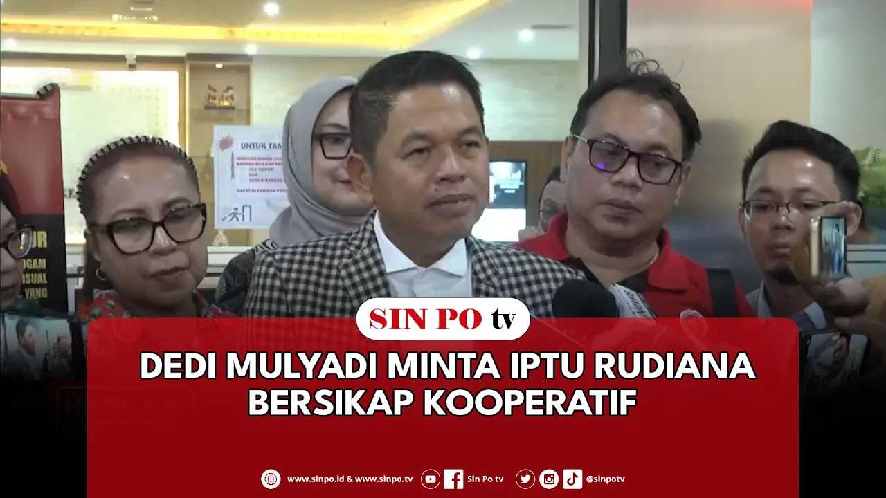 Dedi Mulyadi Minta Iptu Rudiana Bersikap Kooperatif