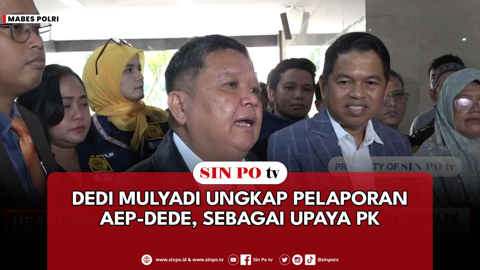 Dedi Mulyadi Ungkap Pelaporan Aep-Dede, Sebagai Upaya PK