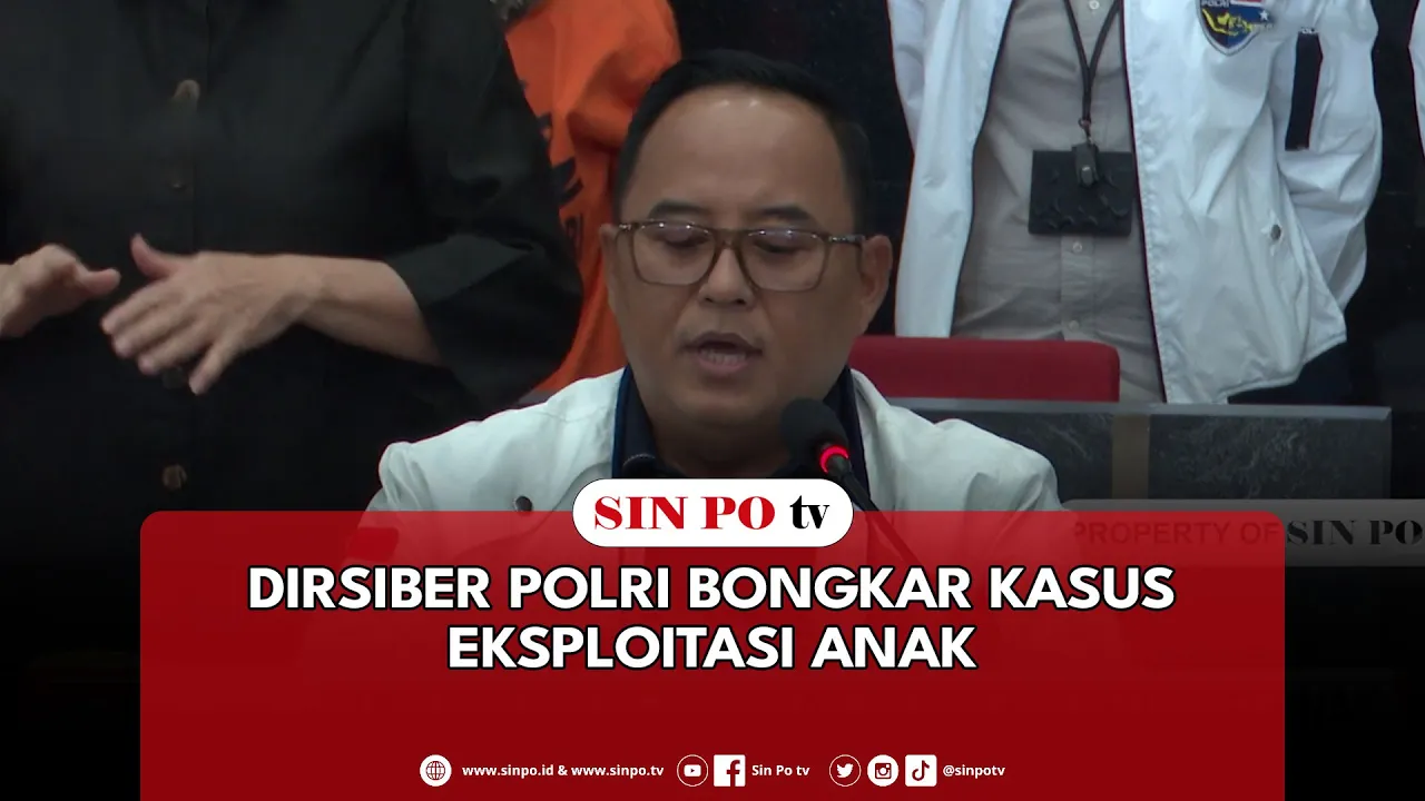 Dirsiber Polri Bongkar Kasus Eksploitasi Anak