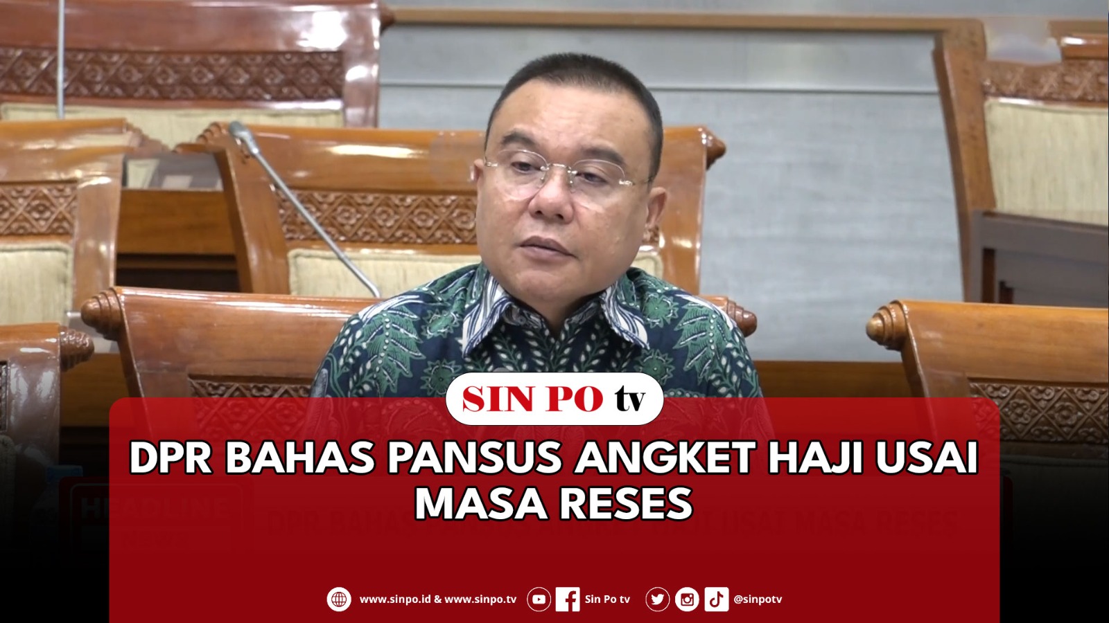 DPR Bahas Pansus Angket Haji Usai Masa Reses
