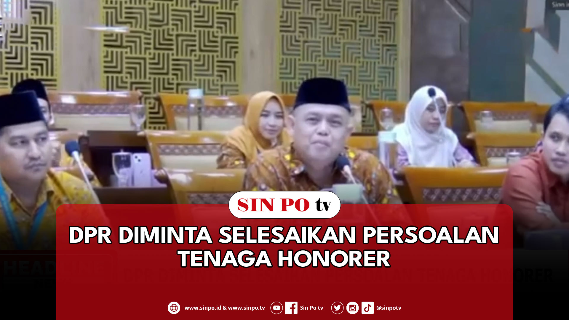 DPR Diminta Selesaikan Persoalan Tenaga Honorer