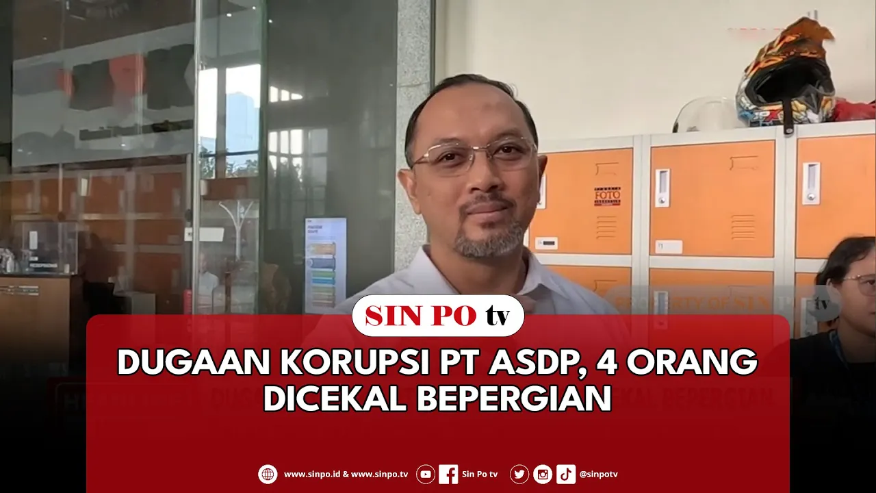 Dugaan Korupsi PT ASDP, 4 Orang Dicekal Bepergian