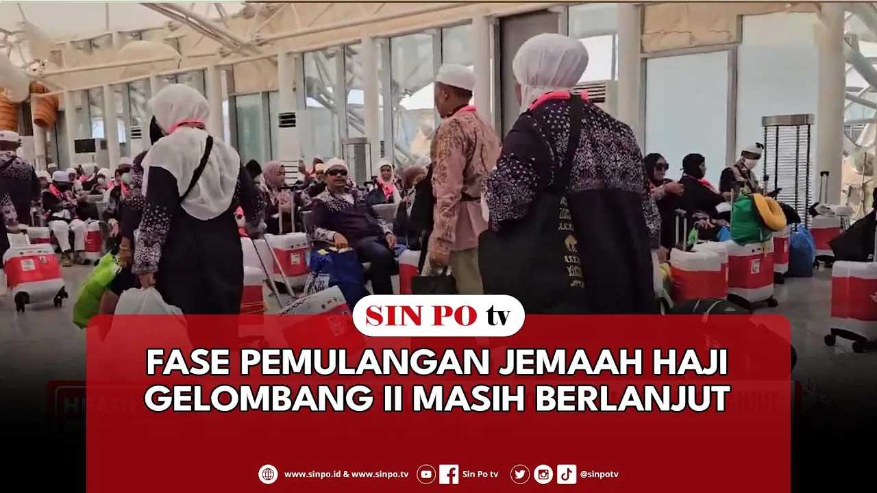 Fase Pemulangan Jemaah Haji Gelombang II Masih Berlanjut