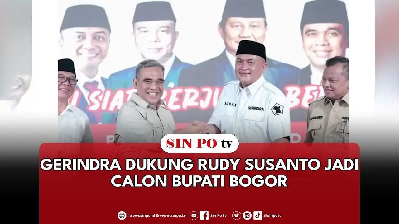 Gerindra Dukung Rudy Susanto Jadi Calon Bupati Bogor