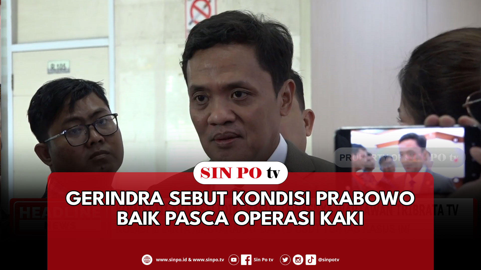 Gerindra Sebut Kondisi Prabowo Baik Pasca Operasi Kaki