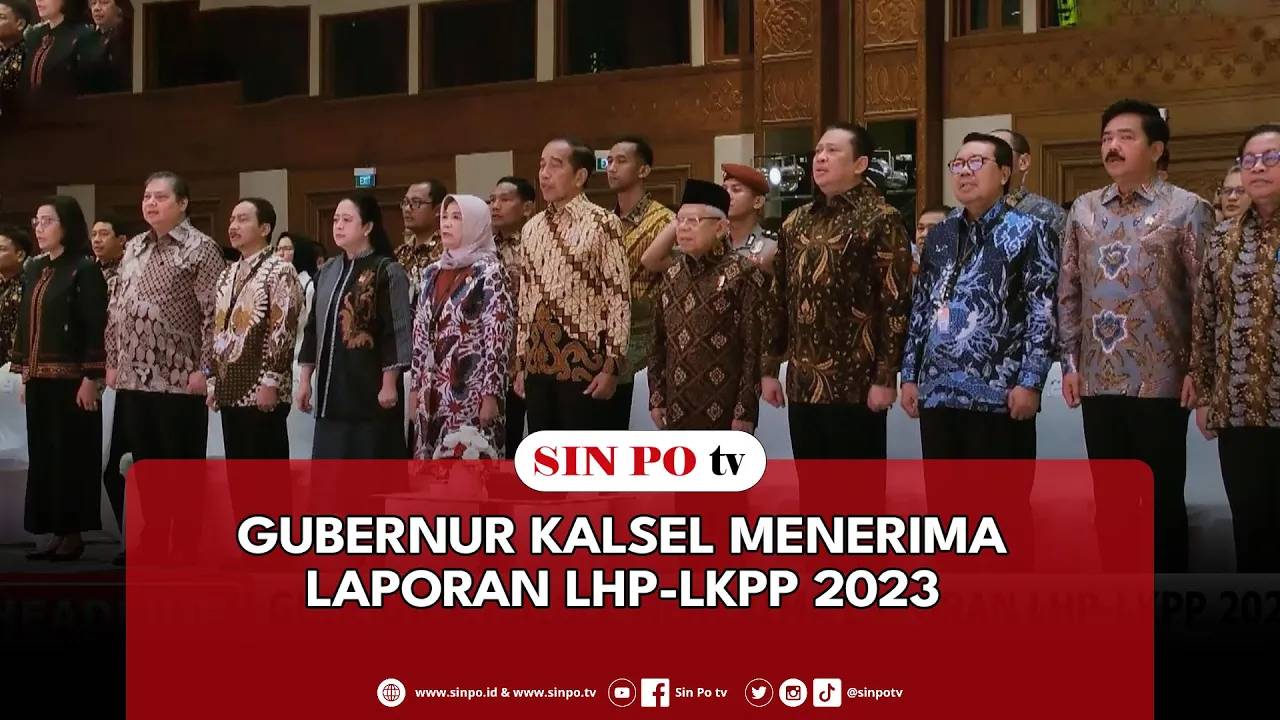 Gubernur Kalsel Menerima Laporan LHP-LKPP 2023