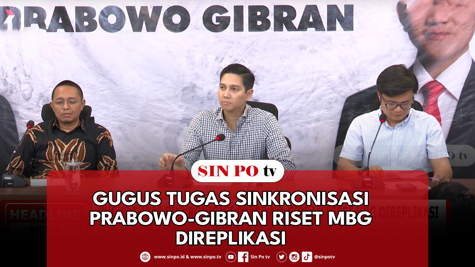 Gugus Tugas Sinkronisasi Prabowo-Gibran Riset MBG Direplikasi