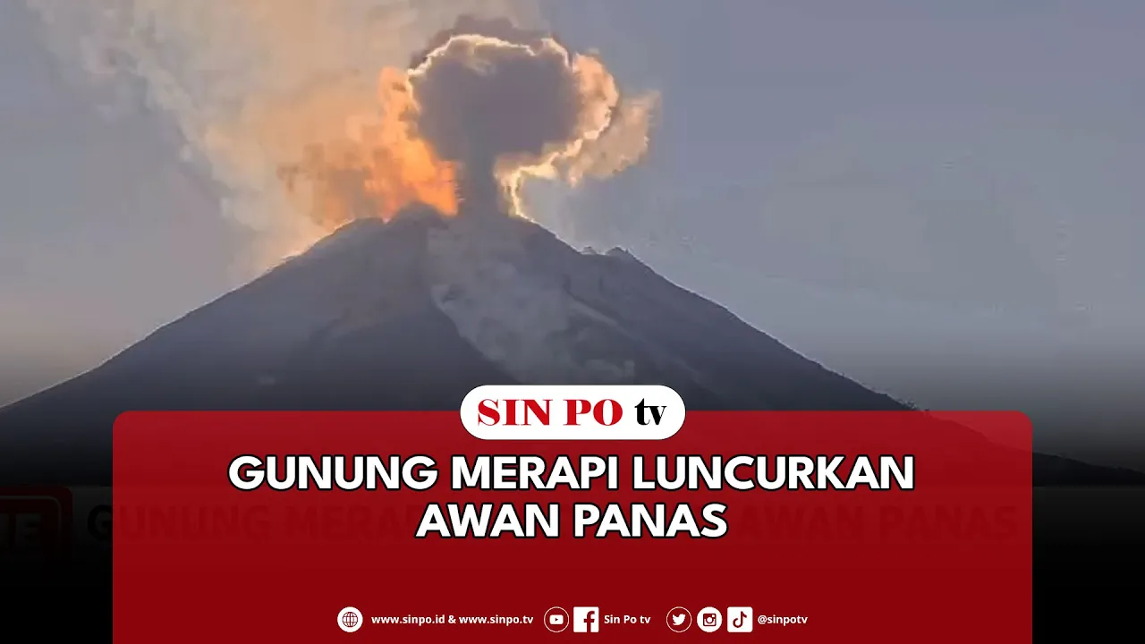 Gunung Merapi Luncurkan Awan Panas