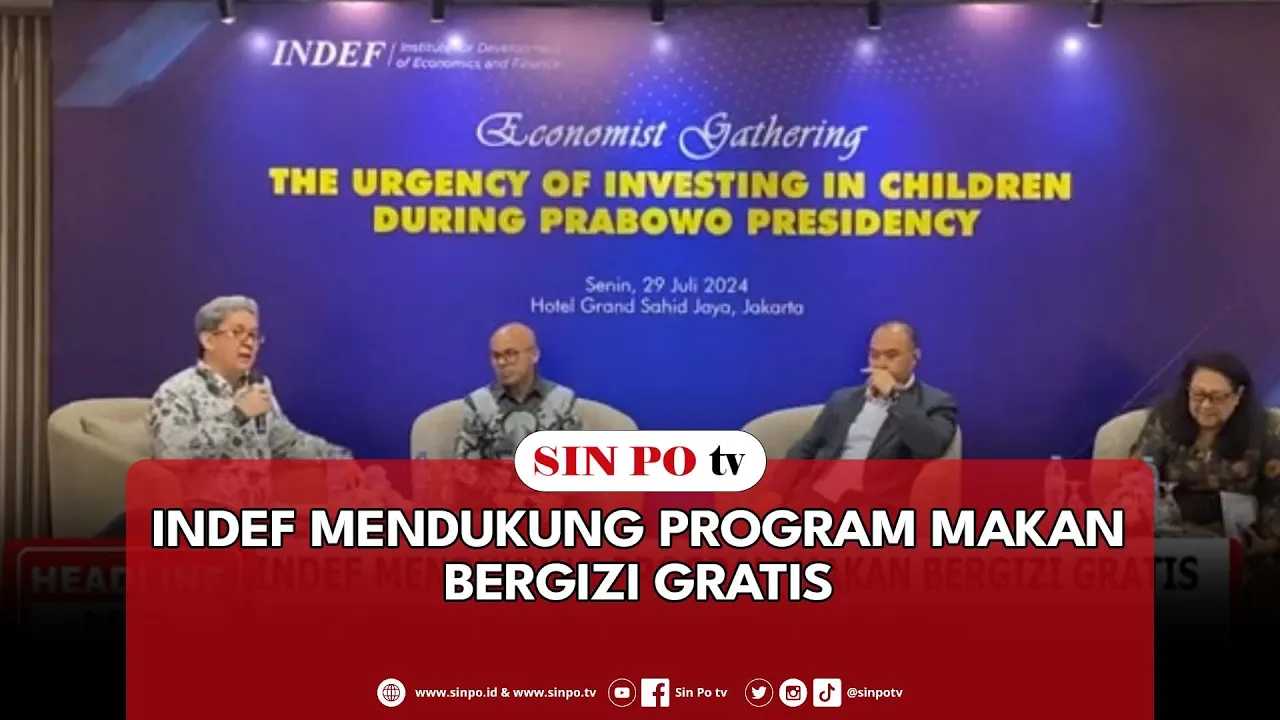 INDEF Mendukung Program Makan Bergizi Gratis