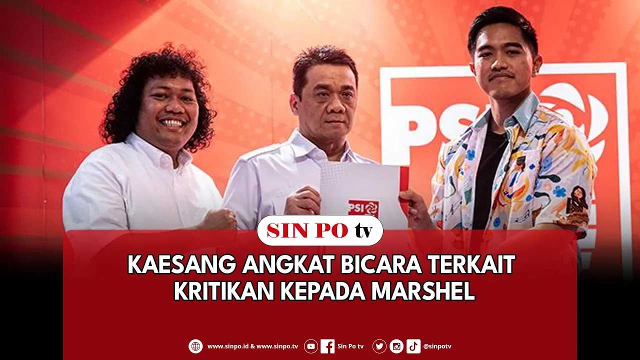 Kaesang Angkat Bicara Terkait Kritikan Kepada Marshel