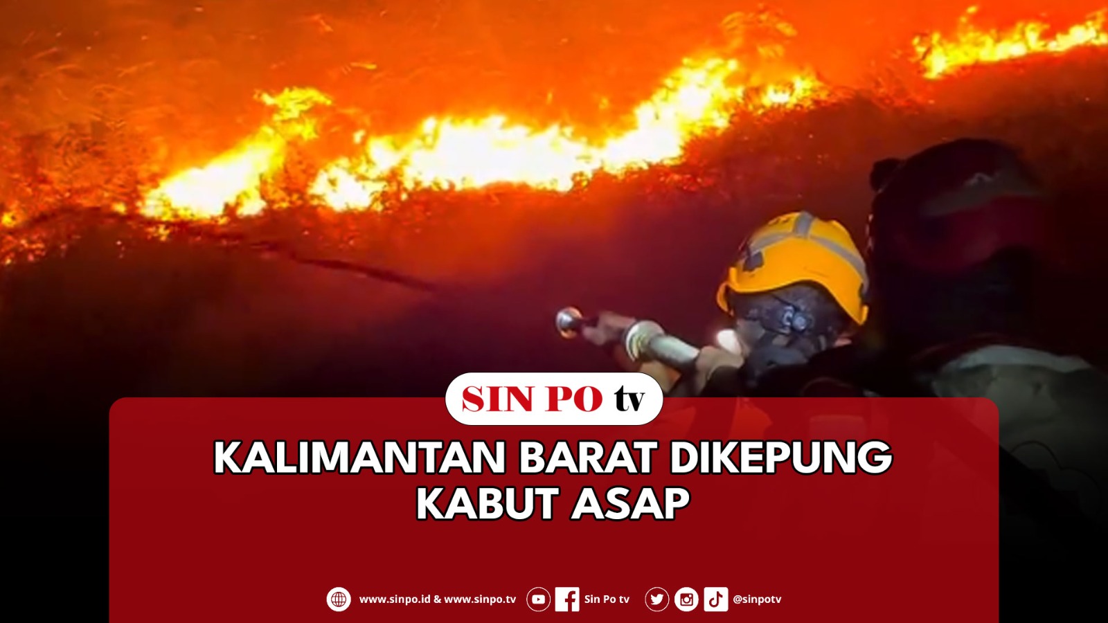 Kalimantan Barat Dikepung Kabut Asap