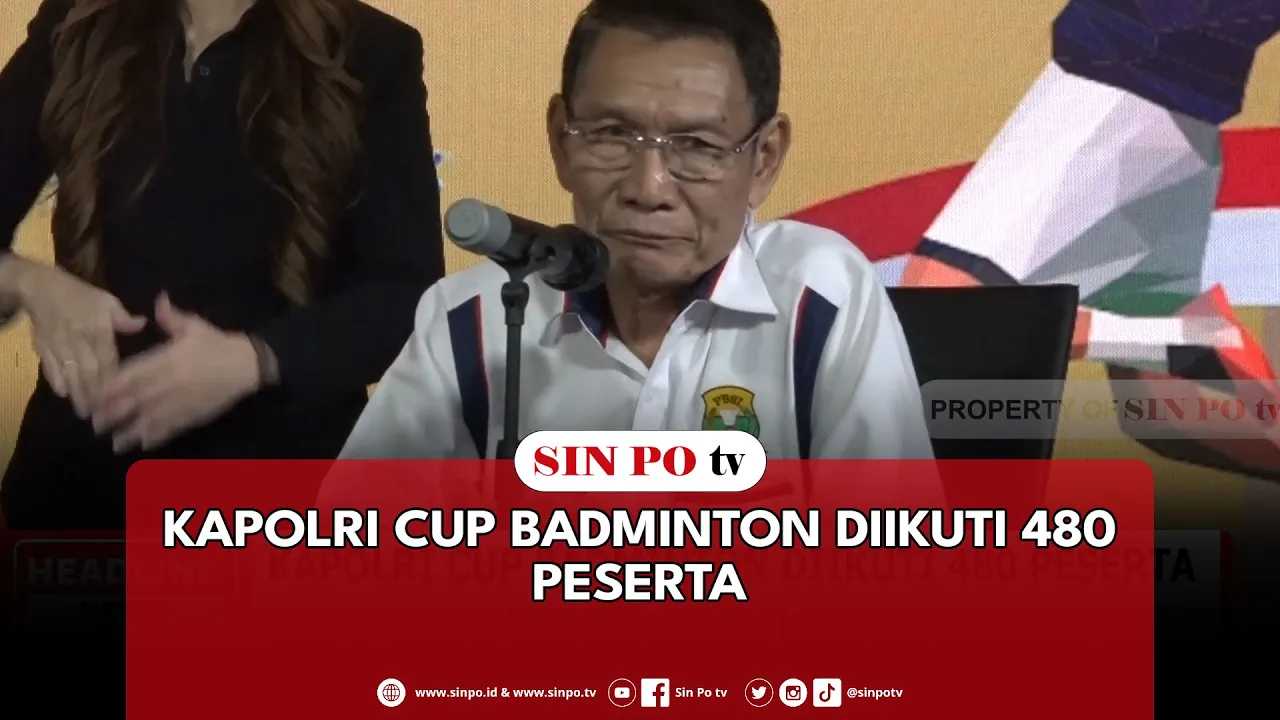Kapolri Cup Badminton Diikuti 480 Peserta