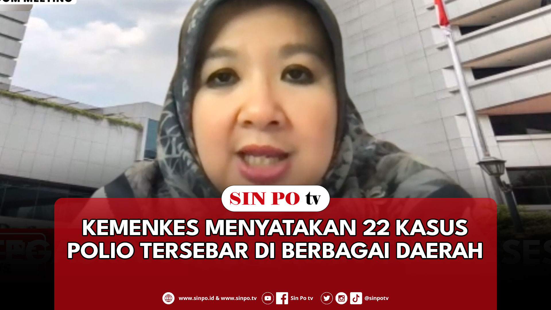 Kemenkes Menyatakan 22 Kasus Polio Tersebar Di Berbagai Daerah