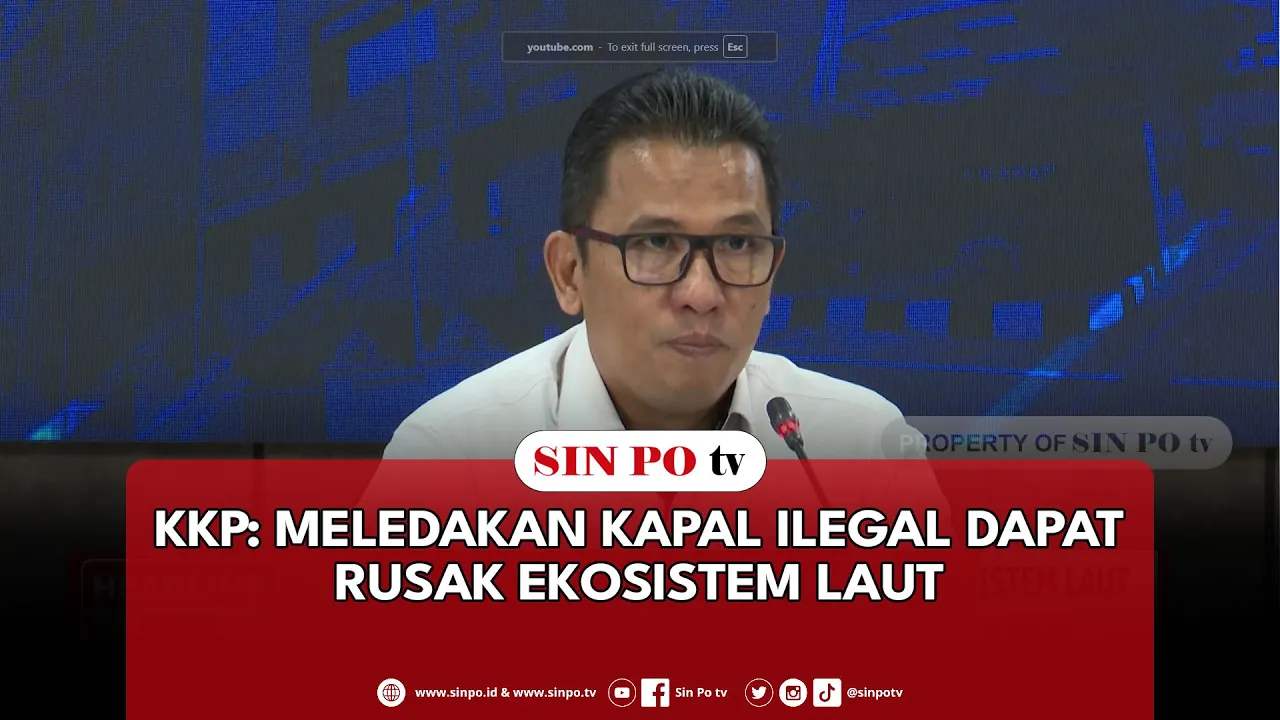 KKP: Meledakan Kapal Ilegal Dapat Rusak Ekosistem Laut
