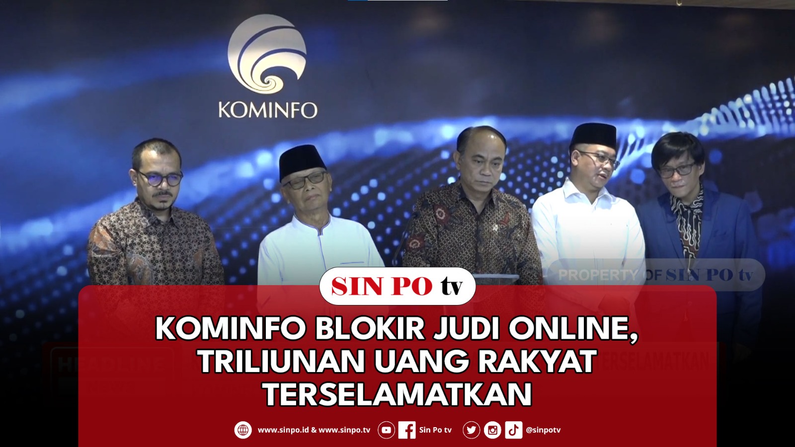 Kominfo Blokir Judi Online, Triliunan Uang Rakyat Terselamatkan