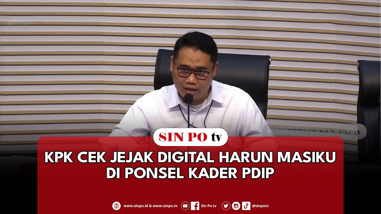 KPK Cek Jejak Digital Harun Masiku di Ponsel Kader PDIP