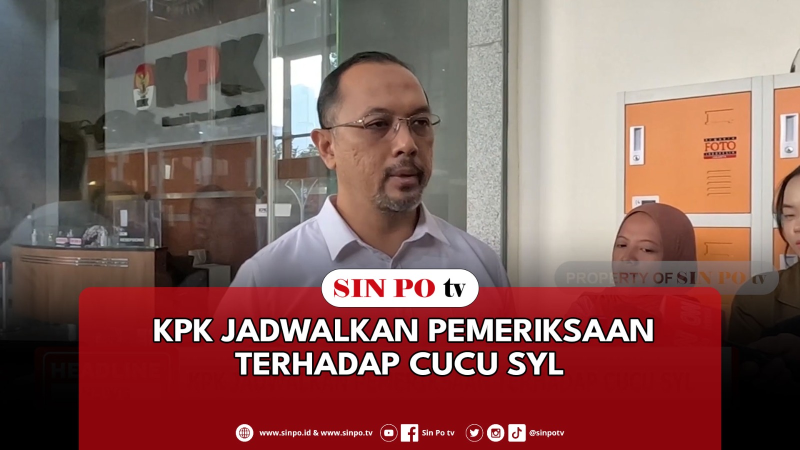 KPK Jadwalkan Pemeriksaan Terhadap Cucu SYL