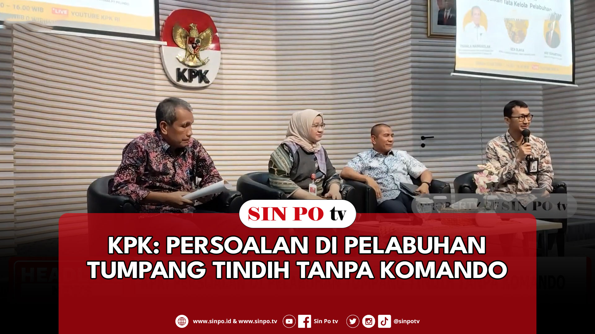 KPK: Persoalan Di Pelabuhan Tumpang Tindih Tanpa Komando