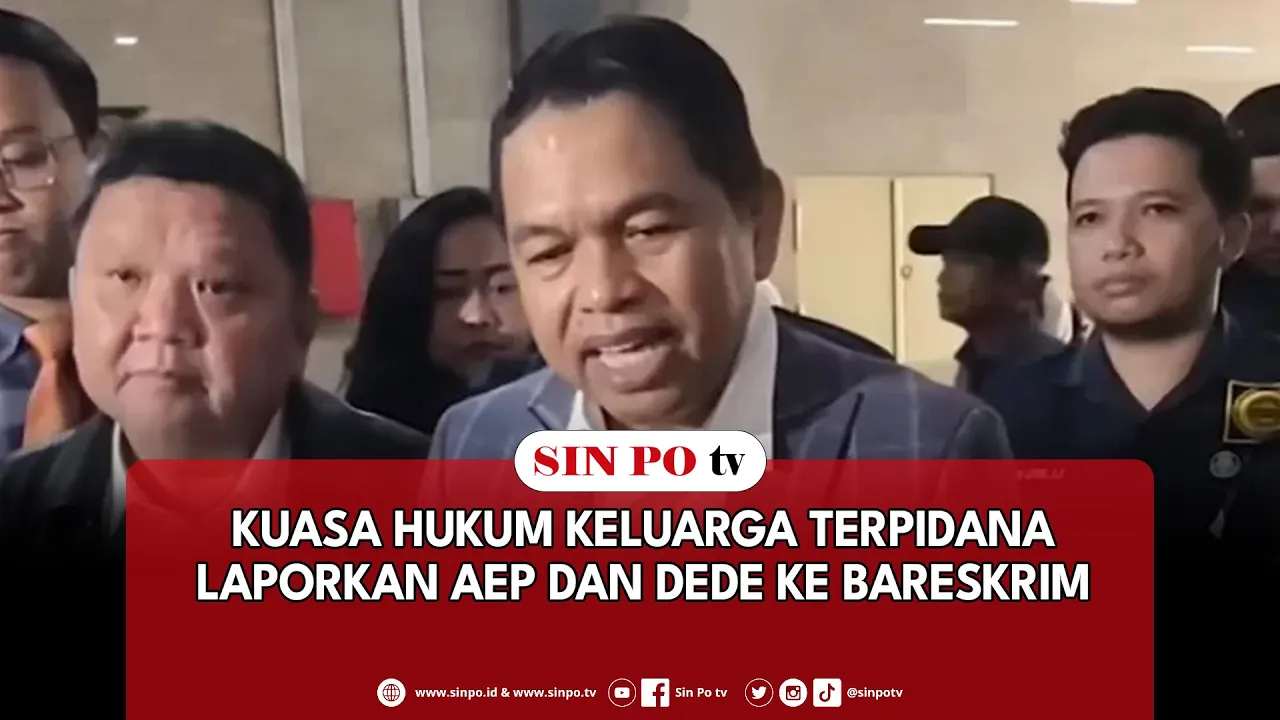 Kuasa Hukum Keluarga Terpidana Laporkan Aep Dan Dede Ke Bareskrim