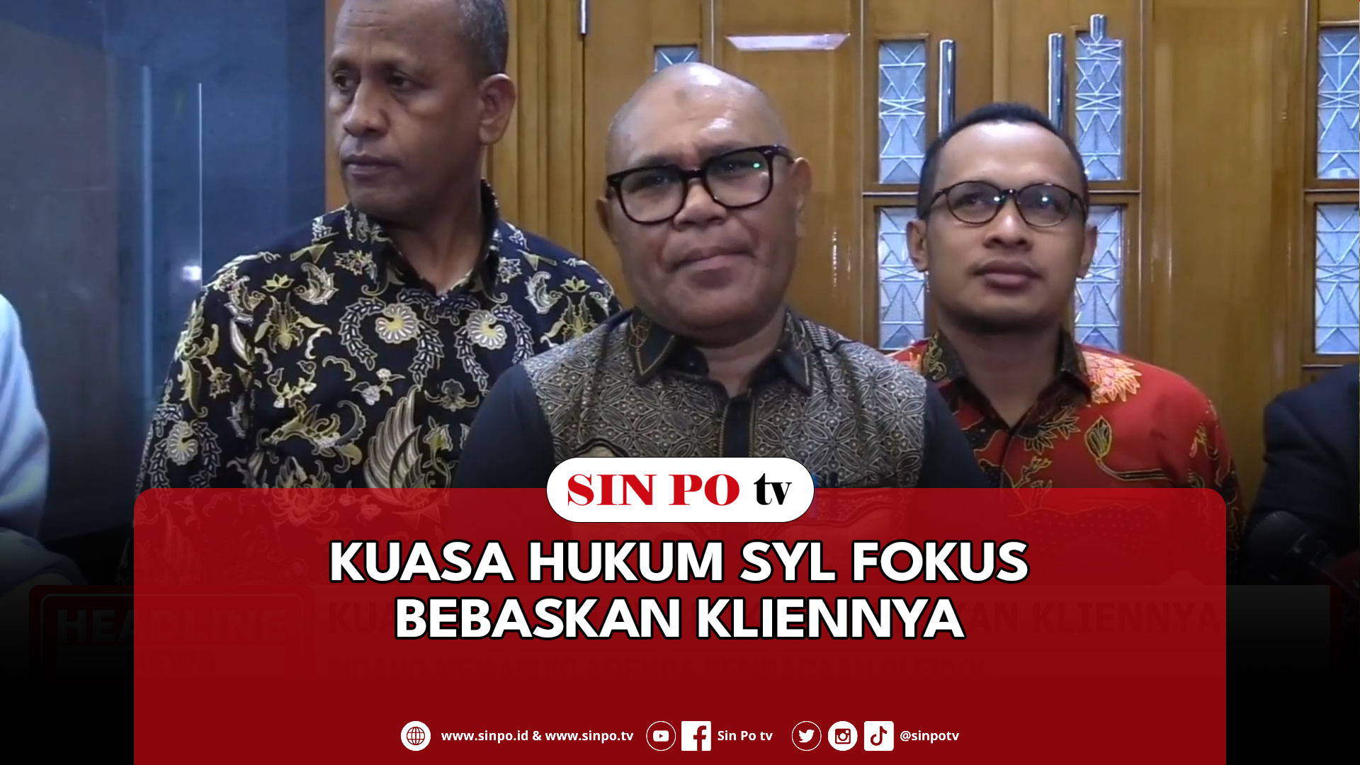 Kuasa Hukum SYL Fokus Bebaskan Kliennya