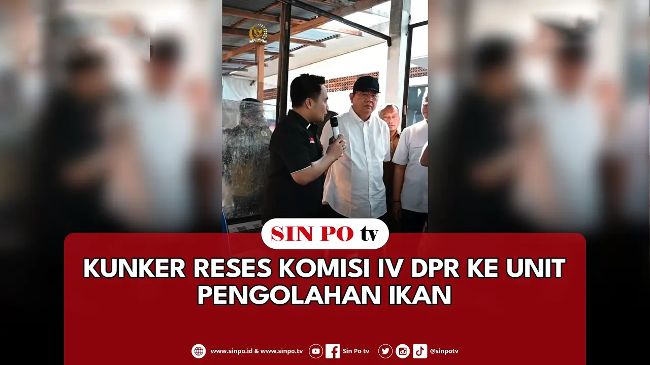 Kunker Reses Komisi IV DPR Ke Unit Pengolahan Ikan