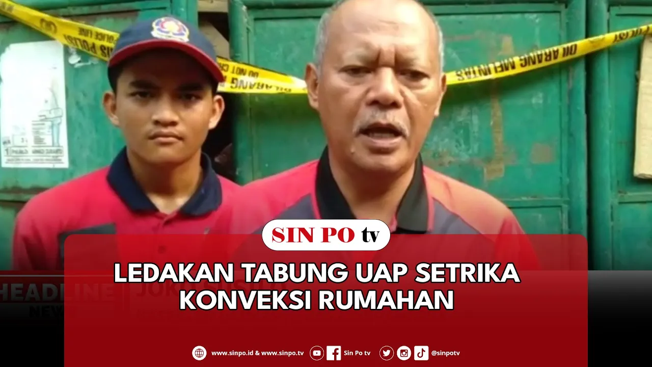 Ledakan Tabung Uap Setrika Konveksi Rumahan