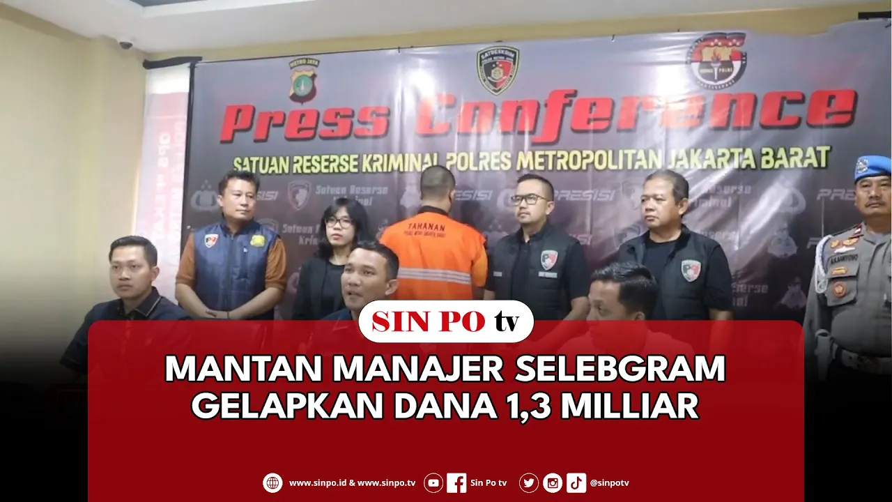 Mantan Manajer Selebgram Gelapkan Dana 1,3 Milliar