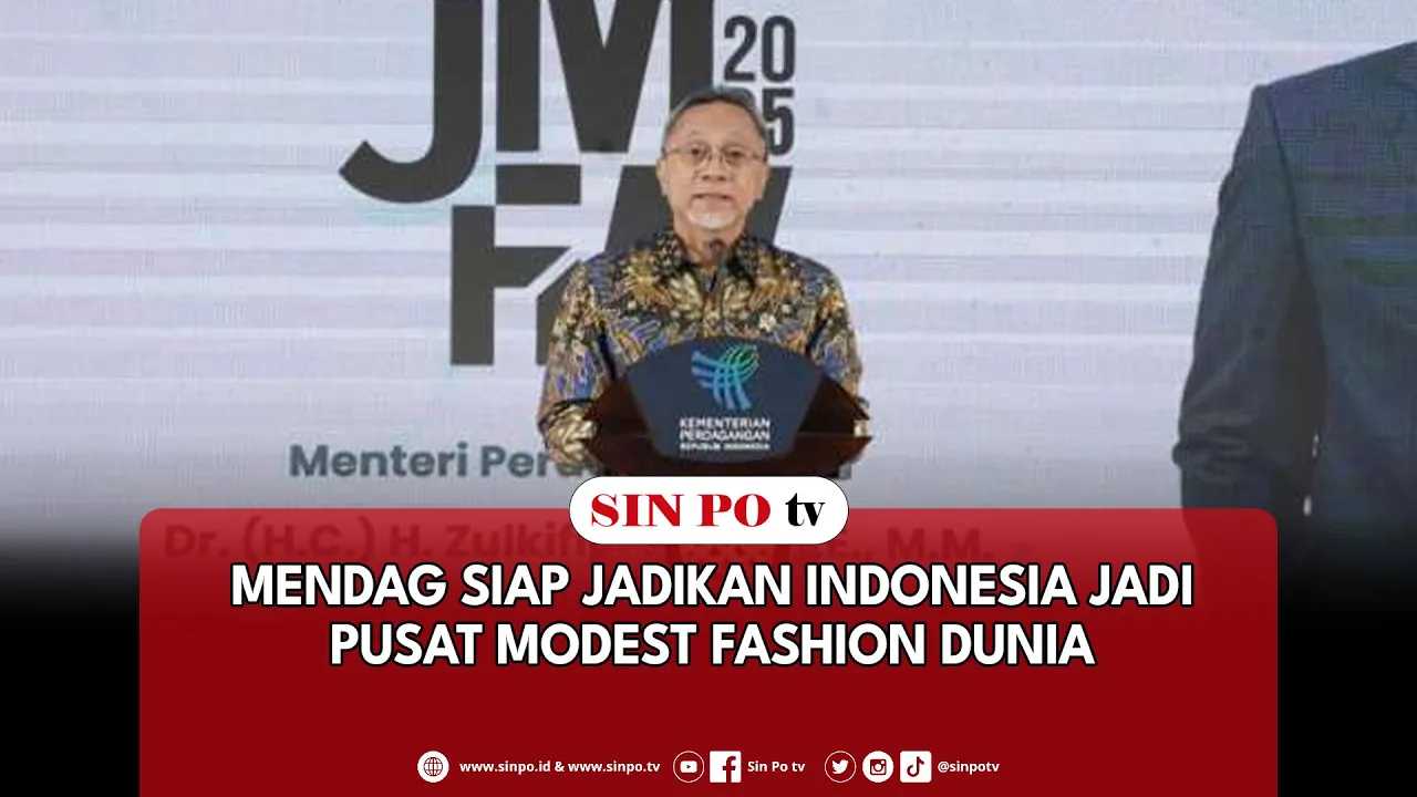 Mendag Siap Jadikan Indonesia Jadi Pusat Modest Fashion Dunia