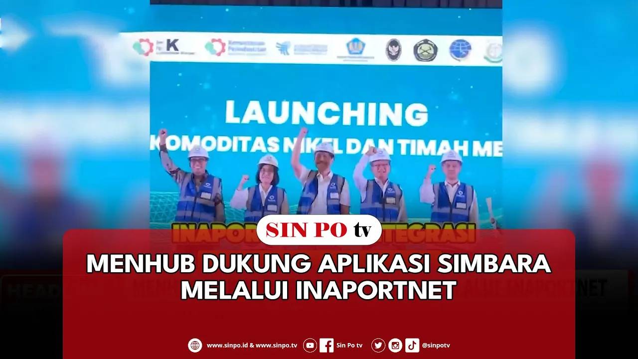 Menhub Dukung Aplikasi Simbara Melalui Inaportnet