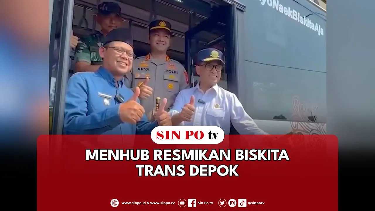 Menhub Resmikan Biskita Trans Depok
