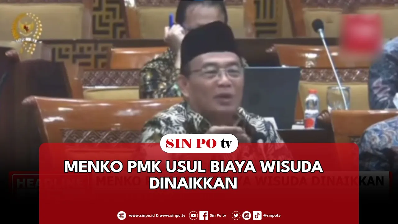Menko PMK Usul Biaya Wisuda Dinaikkan